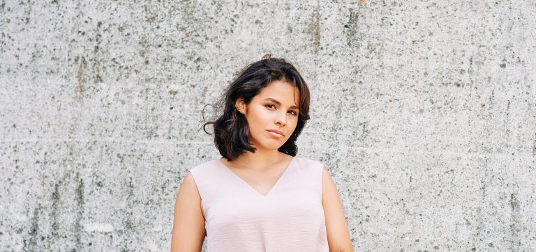 Someone experiencing the pressure of pregnancy